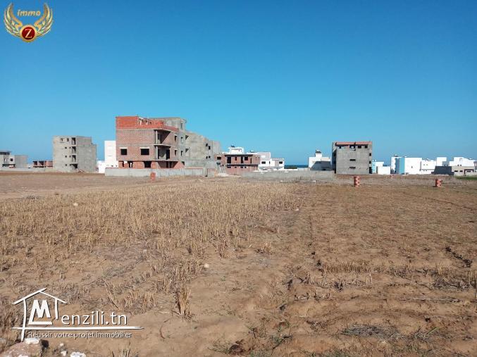 à vendre des terrains à la plage  Ezahra Kelibia