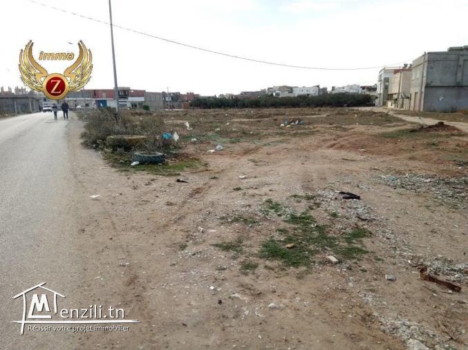 à vendre un terrain superficie 115 m² sur la nouvelle route Kélibia _Hamem lghezez