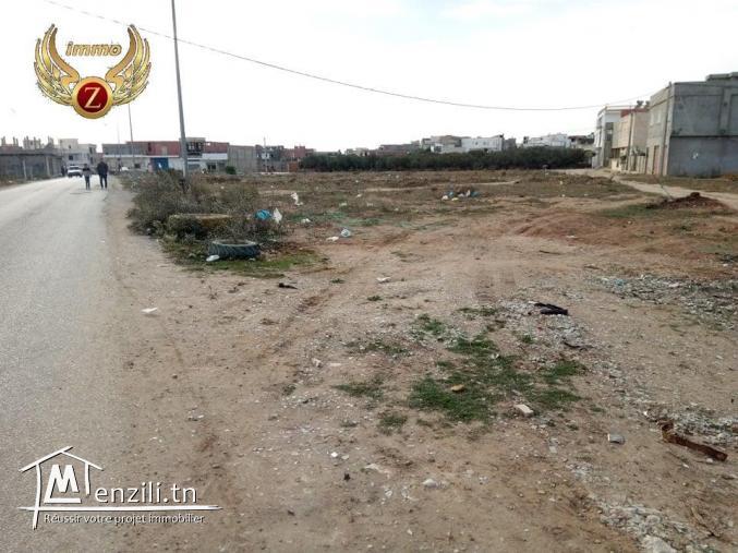 à vendre un terrain superficie 115 m² sur la nouvelle route Kélibia _Hamem lghezez