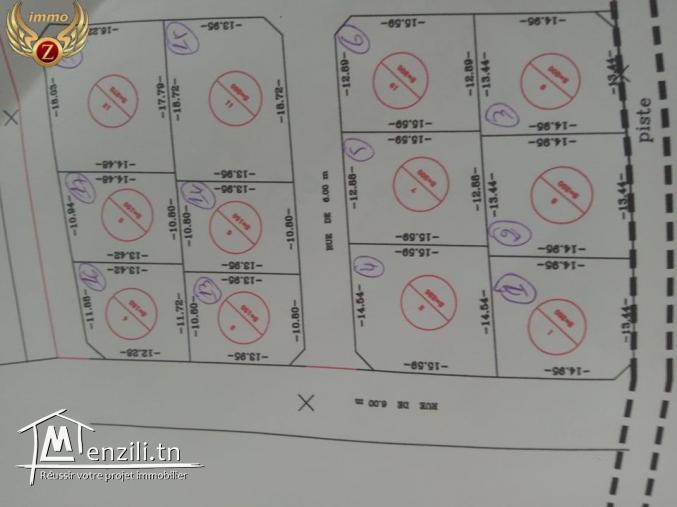 A vendre un terrain sidi mansour kélibia