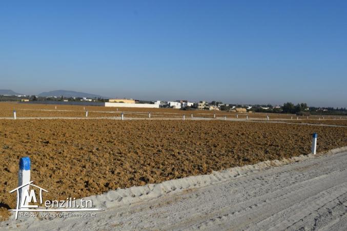 A vendre un terrain à hammamet sud