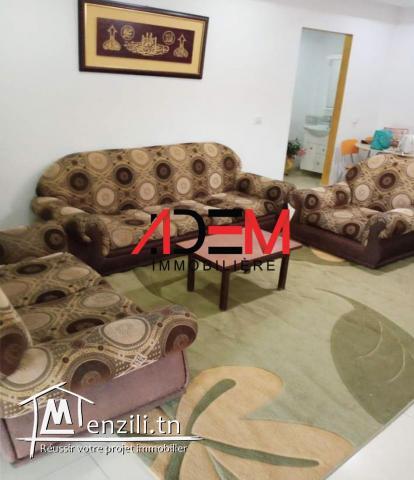 Appartement bien meublé de type S2