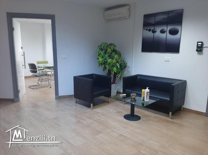 A LOUER UN LOCAL À USAGE BUREAUTIQUE AU CENTRE URBAIN NORD-IMMEUBLE CERCLE DES BUREAUX