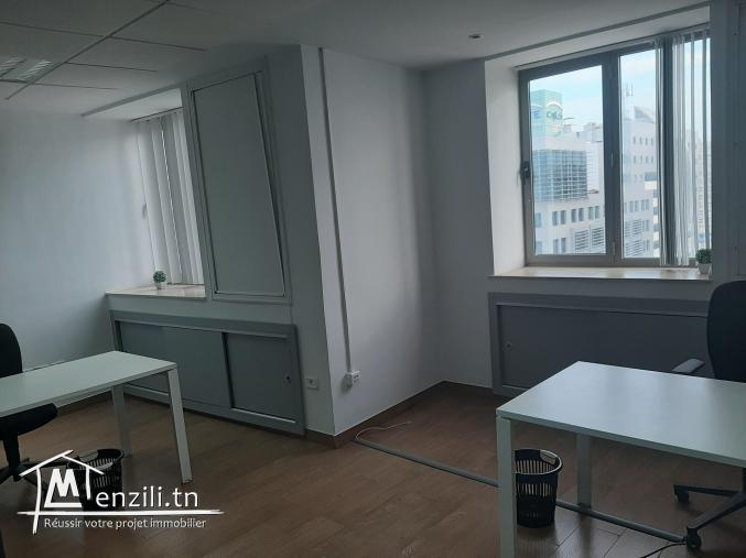 A LOUER UN LOCAL À USAGE BUREAUTIQUE AU CENTRE URBAIN NORD-IMMEUBLE CERCLE DES BUREAUX