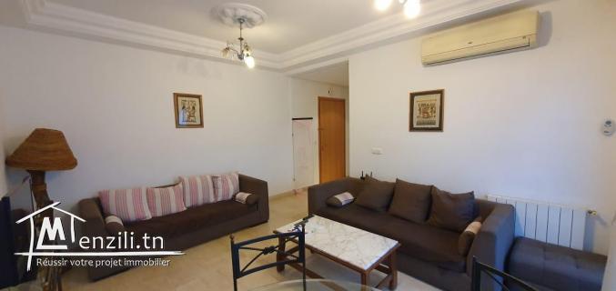 S+2 meublé côté Carrefour La Marsa à louer