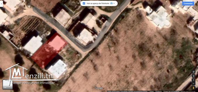 TERRAIN 620M AVEC CARCASSE MAISON 110M