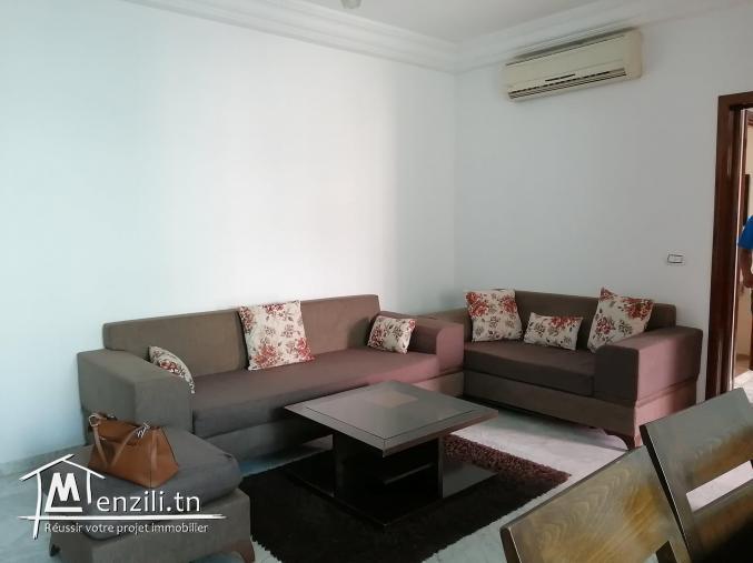 A louer un appartement S2 meublé au Lac 2