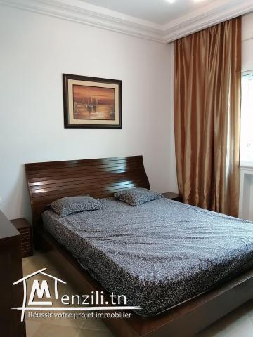 A louer un appartement S2 meublé au Lac 2