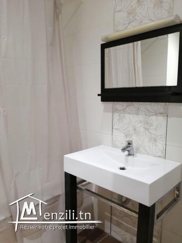 A louer un appartement S2 meublé au Lac 2