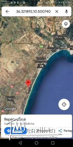 ارض للبيع قرب ياسمين الحمامات