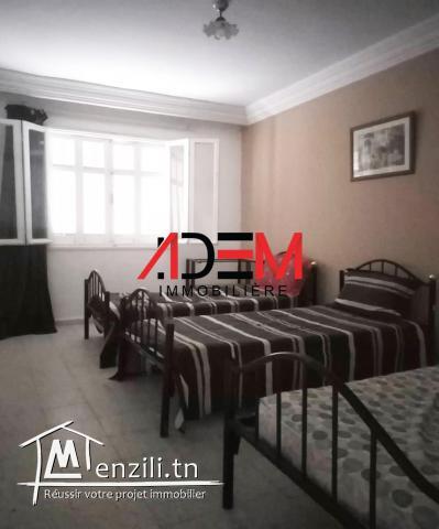 Bel appartement bien meublé