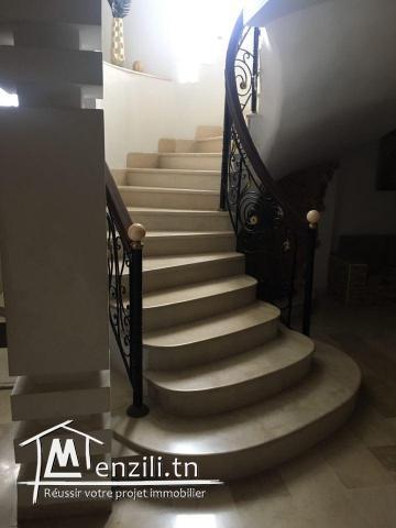 Grande et luxueuse villa de 2 étages à Rades Meliane