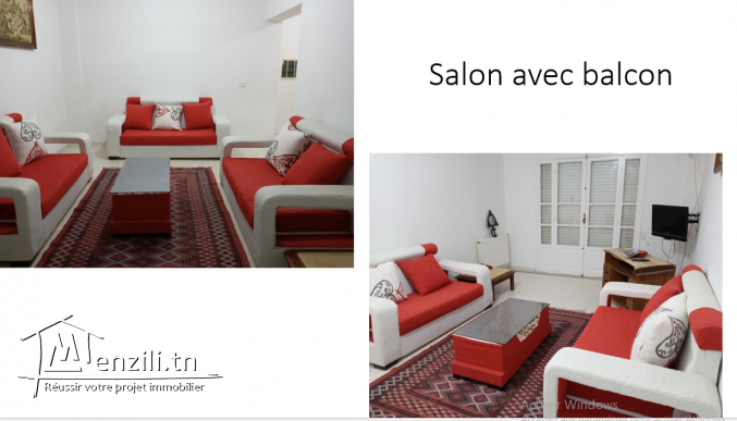 Appartement meublé à Ain Zaghouan