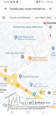 Terrain commercial ou villa