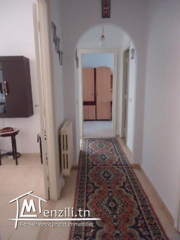 A louer appt 2+s Menzah 7