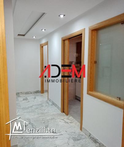 Spacieux RDC de type S3 avec place parking sous sol