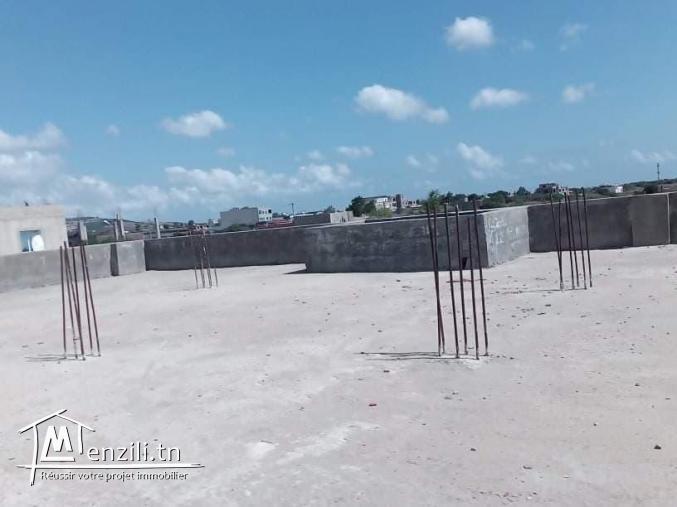 فرصة فيلا للبيع في قليبية غير مكتملة