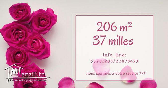 un superbe terrain à kélibia