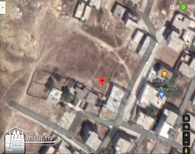 Terrain  250 m²  a vendre cité el waha2