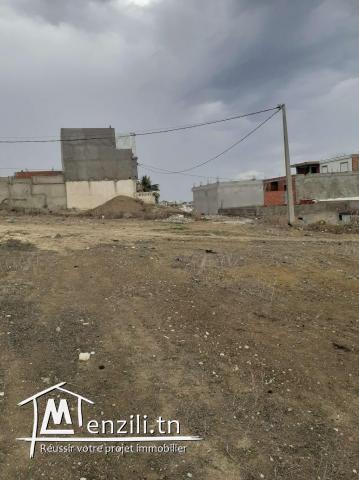 Terrain 250 m² a vendre cité el waha2