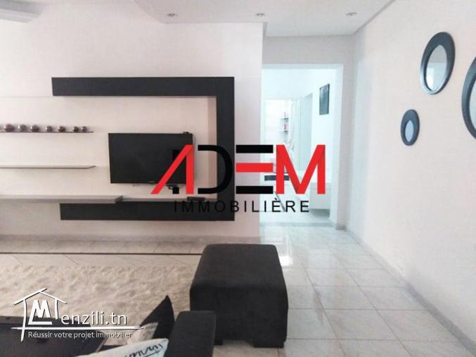 Etage de villa richement meublé