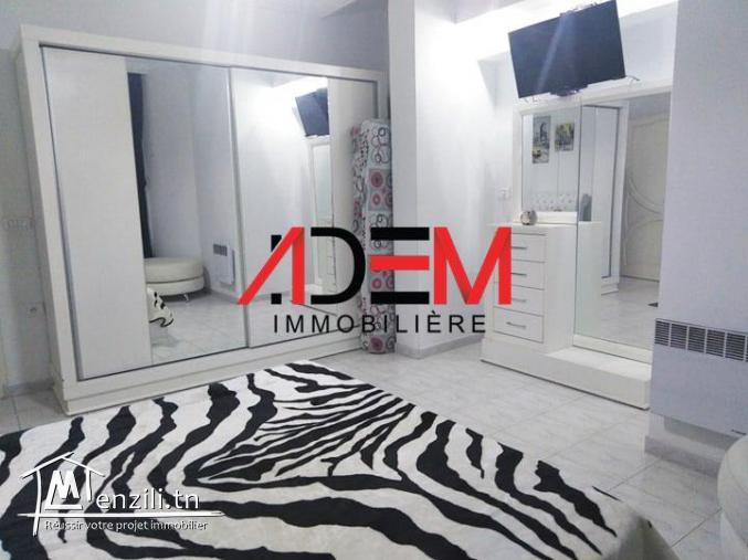 Etage de villa richement meublé