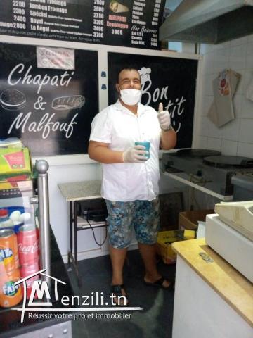 à vendre Fonds de commerce restaurant