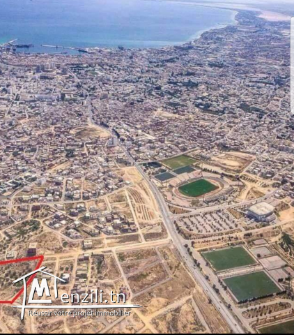 Un beau terrain 8740 m2 à sousse