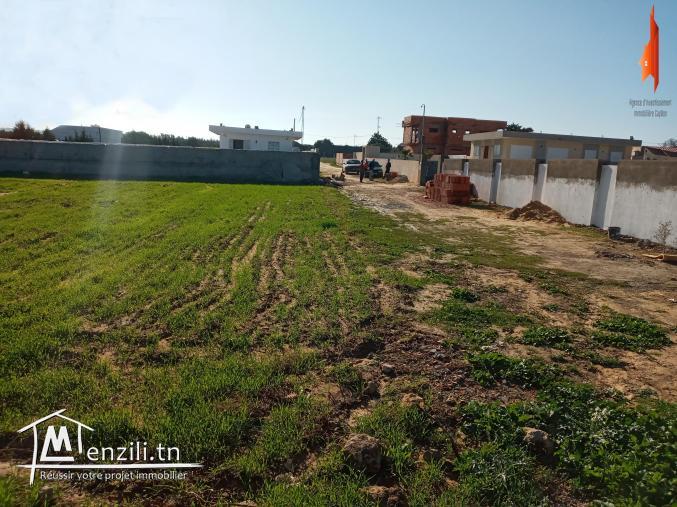 Terrain à kerkouane de  500 m ²