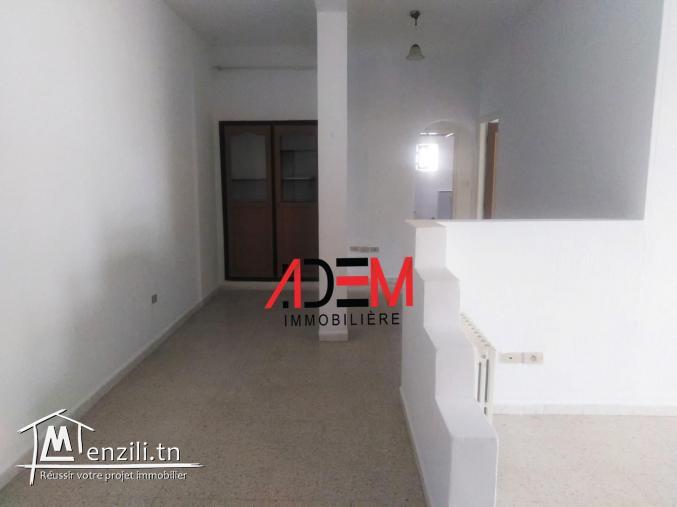 Etage de villa de type S2 a Khzema