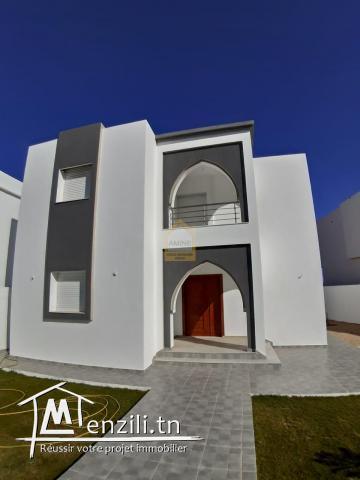 Villa à vendre titre bleu zone urbaine, à Djerba Midoun