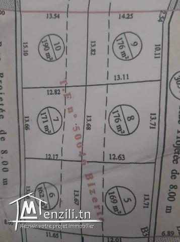 DES LOTS DE TERRAIN A VENDRE A CITE AIN MARIEME