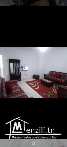 bel appartement meublé à louer à monastir