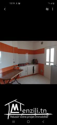 bel appartement meublé à louer à monastir
