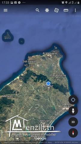 5000m² à Kélibia à 12dt/m²!!Contacter:90611201