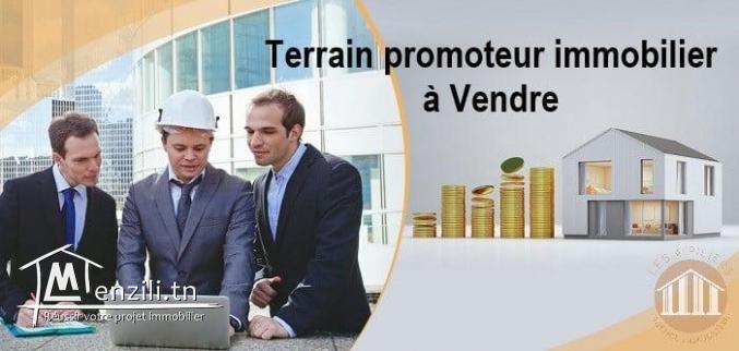 A vendre un terrain de promotion immobilière sis à Boumhel El Bassetine