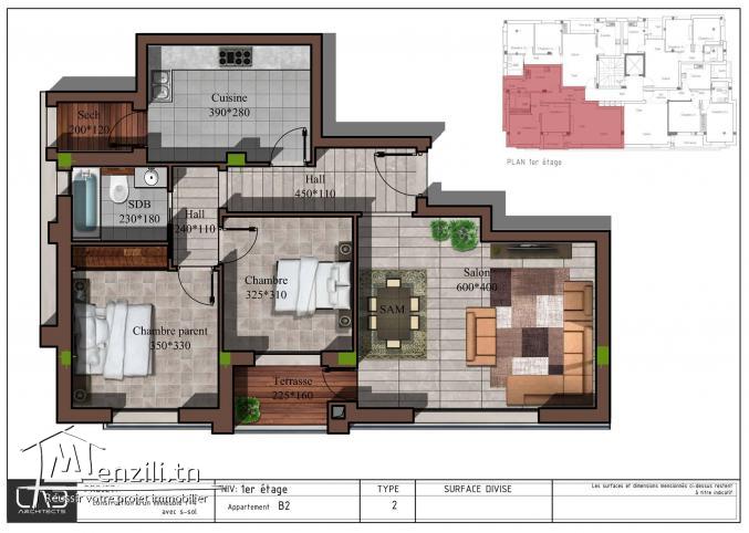 appartements résidence Soviva kantaoui