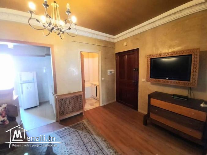 studio meublé au lac