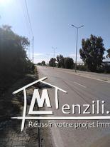 Terrain à vendre Collé à la zone touristique de Yasmine hammamet .