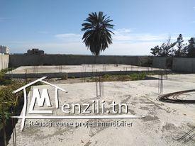 Terrain à vendre Collé à la zone touristique de Yasmine hammamet .