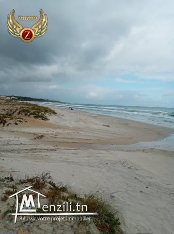 Terrain 2éme position de la plage à Kélibia-Hamem Ghzez