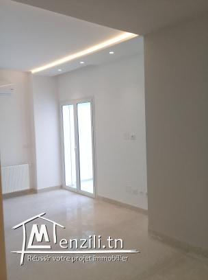 Résidence El Fell aux Jardins de Carthage Appartement S+2 au RDC avec terrasse de 68 m²
