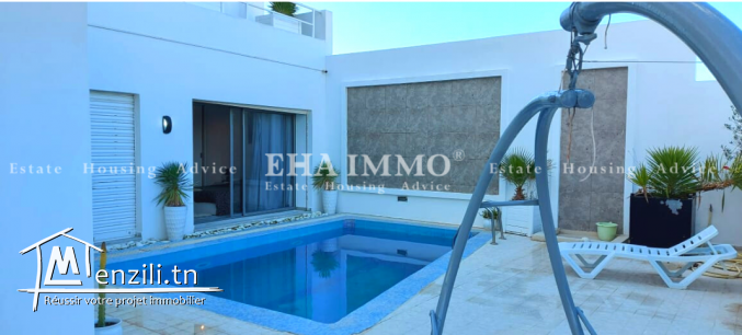 une superbe villa meublée de luxe à DAR ALLOUCHE