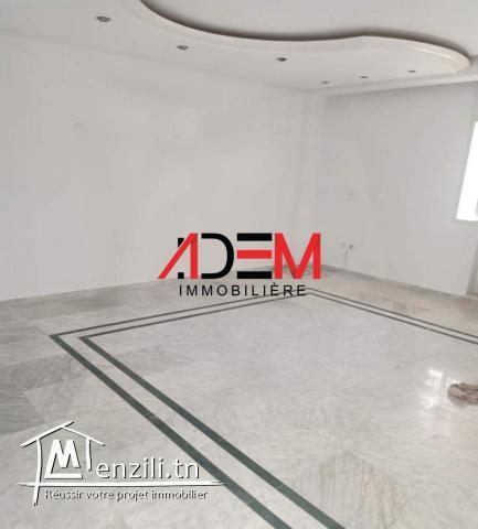 Appartement au rez de chaussé avec place parking