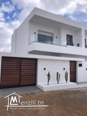 Duplex avec piscine a hammamet nord