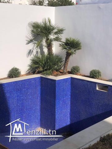 Duplex avec piscine a hammamet nord