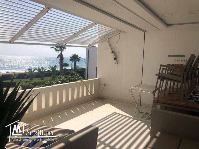 Appartement s+3 pieds dans l'eau a hammamet nord