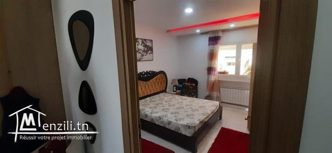 un étage de villa de 105 m2 situé à Bardo