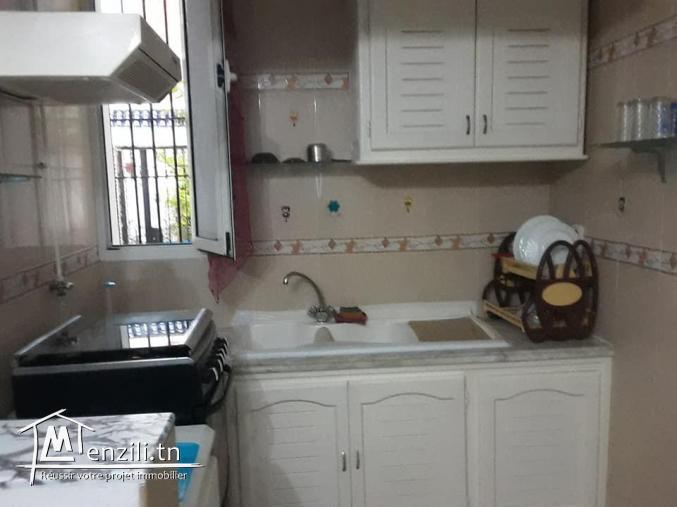 Appartement 70m route principale Hammamet ville