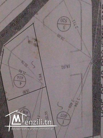 2 terrains lot de coin kalaa sghira sousse